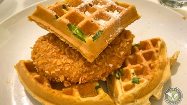Vegan Chick’n and Waffles