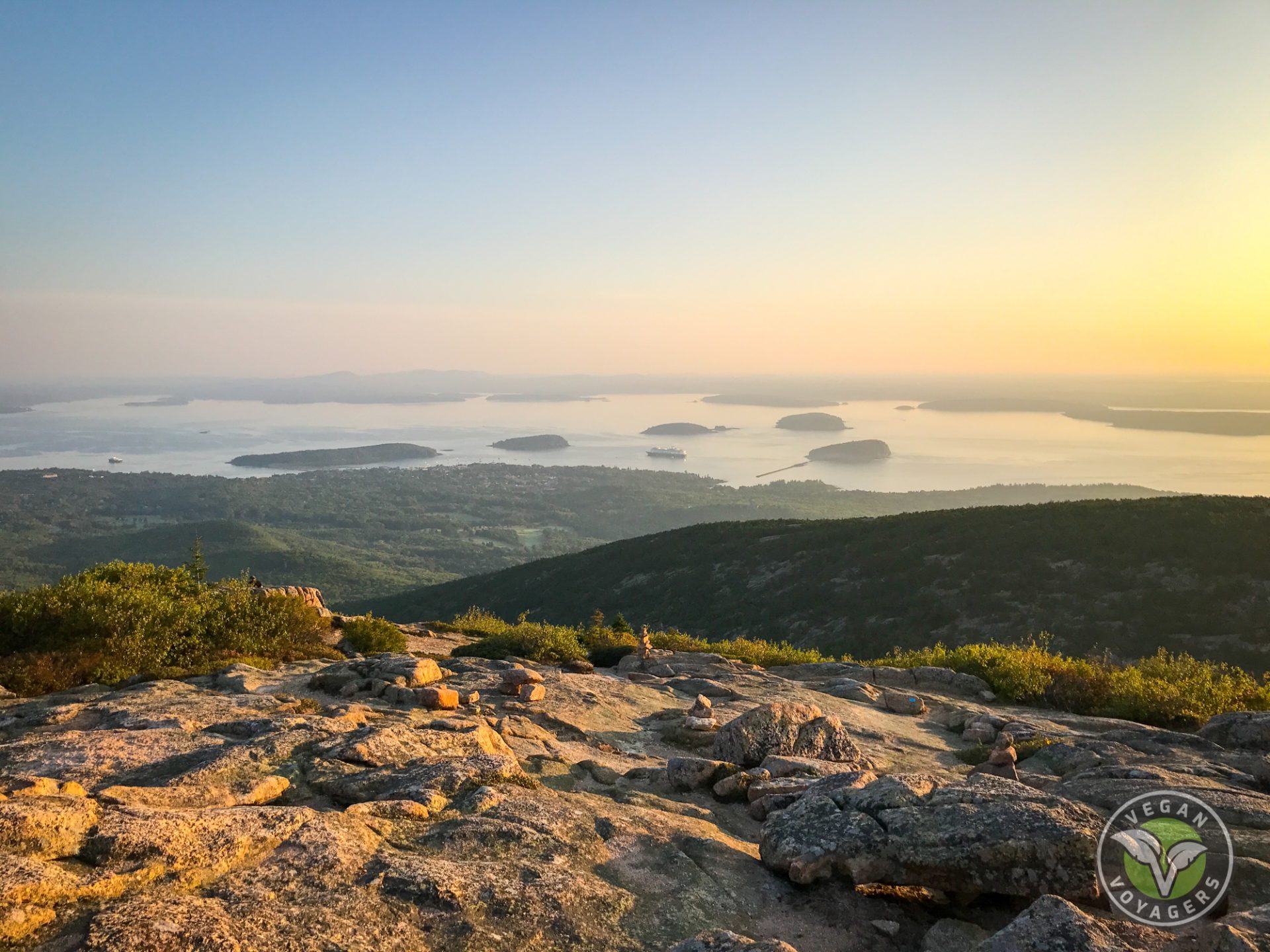 acadianationalparkcadillacmountainhike01 Vegan Voyagers