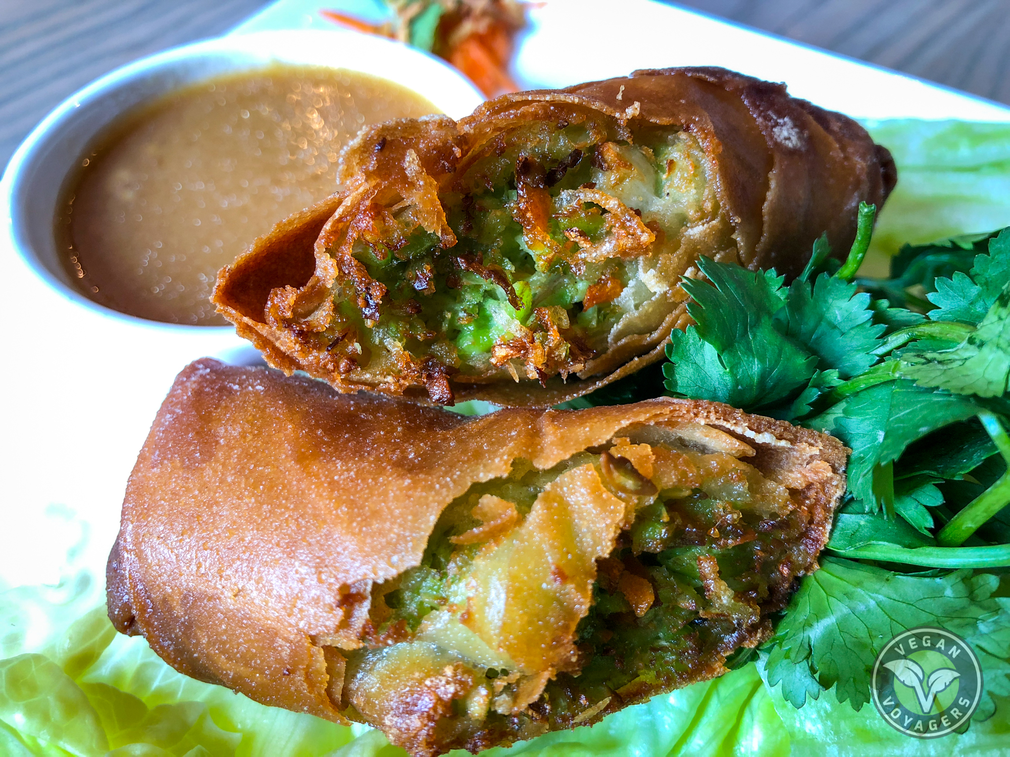 coedamamespringrolls3 Vegan Voyagers