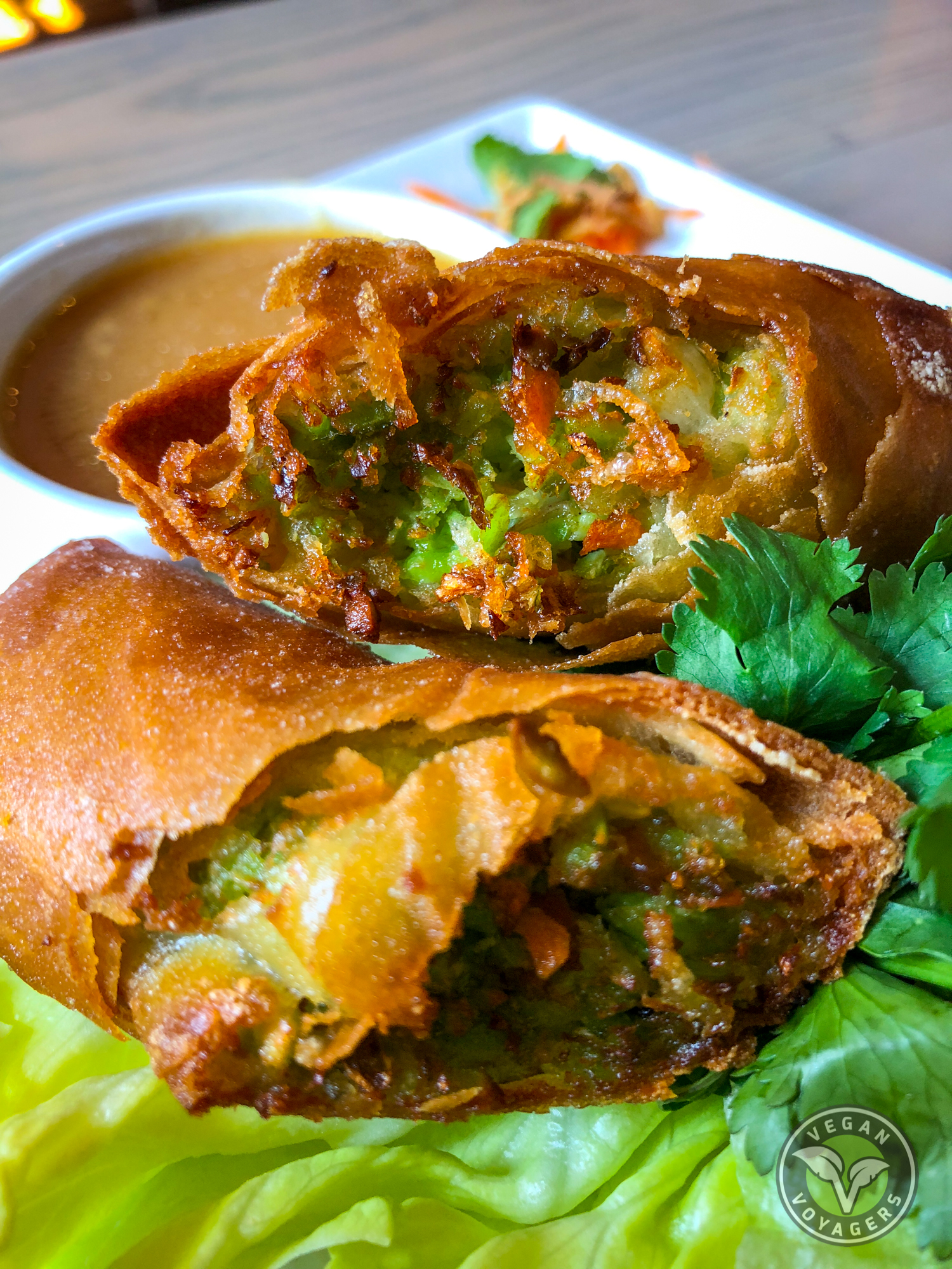 coedamamespringrolls4 Vegan Voyagers